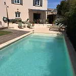 Maison Contemporaine Avec Piscine Proche D'uzes- 3 - Jardin Et Barbecue