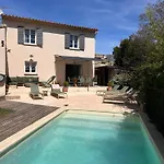 Maison Contemporaine Avec Piscine Proche D'uzes- 3 - Jardin Et Barbecue Saint-Laurent-la-Vernède
