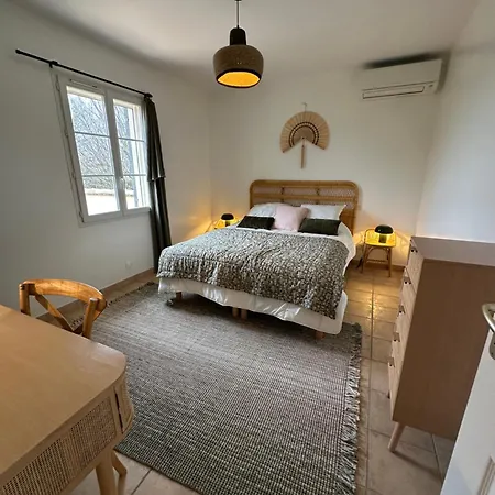 Maison Contemporaine Avec Piscine Proche D'uzes- 3 - Jardin Et Barbecue * Saint-Laurent-la-Vernède