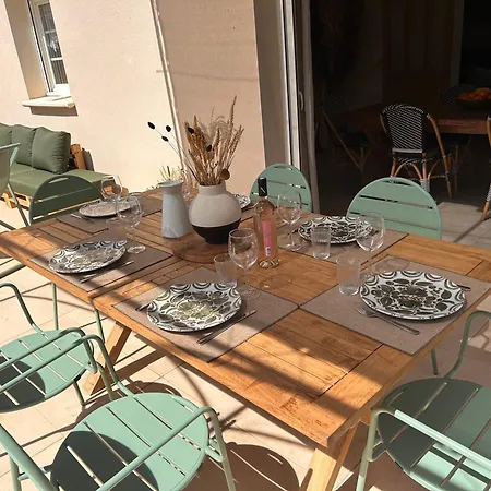 Villa Maison Contemporaine Avec Piscine Proche D'uzes- 3 - Jardin Et Barbecue